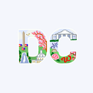 Washington DC - Sticker