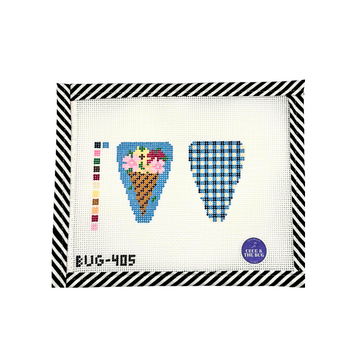 Floral Ice Cream - Scissor Case