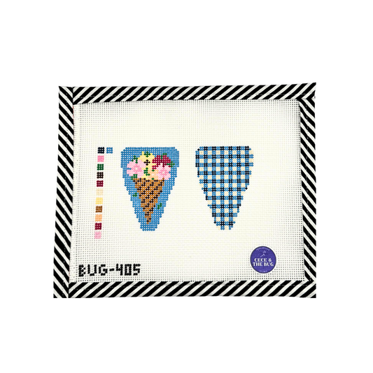 Floral Ice Cream - Scissor Case [sale]