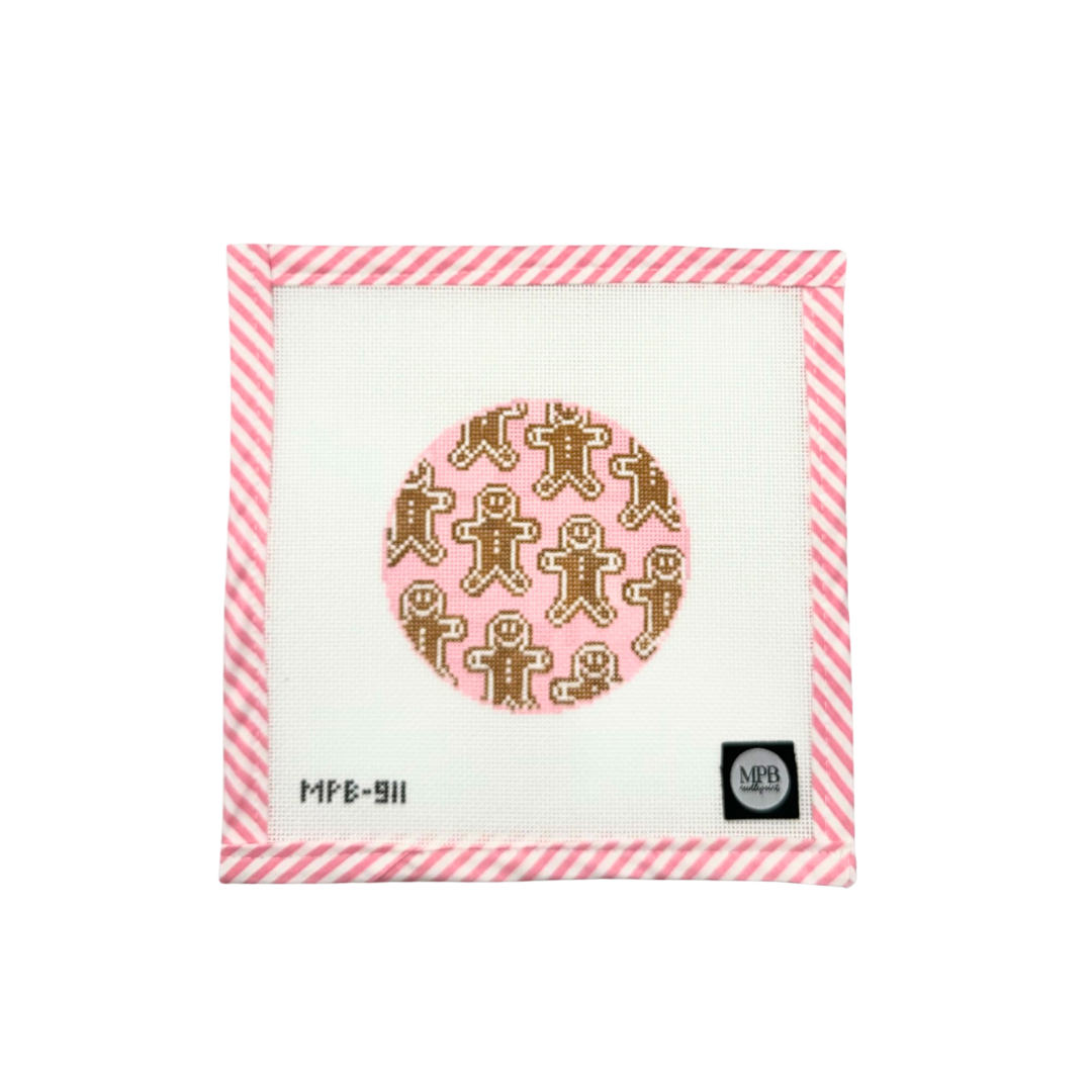 Pink Gingerbread Friends