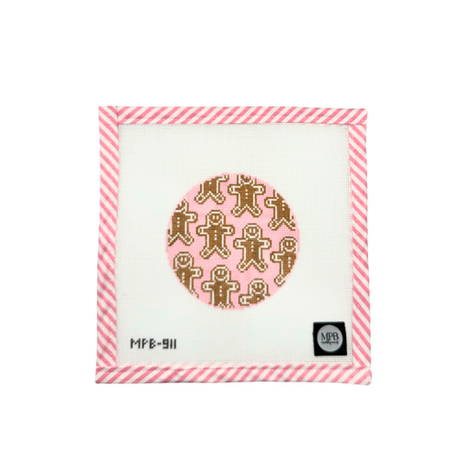 Pink Gingerbread Friends