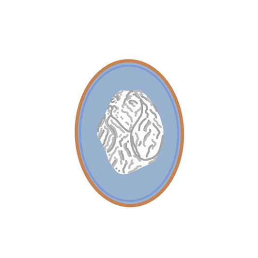 Cavalier King Charles Cameo Sticker