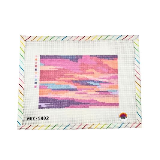 Carolina Cotton Candy Sky Clutch