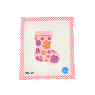 Colorful Shell Mini Stocking