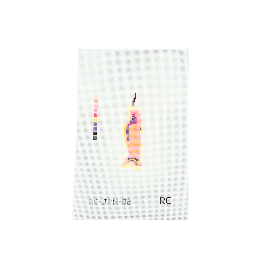 Koinobori Pink Fish Flag - RenniCo