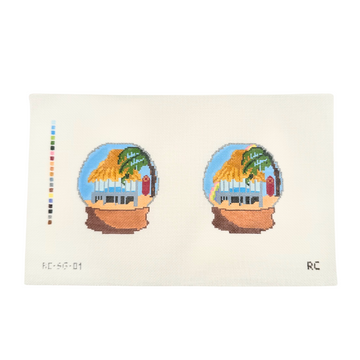 Beach Shack Snowglobe - RenniCo