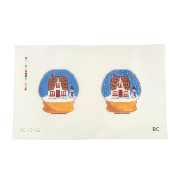 Christmas House Snowglobe - RenniCo