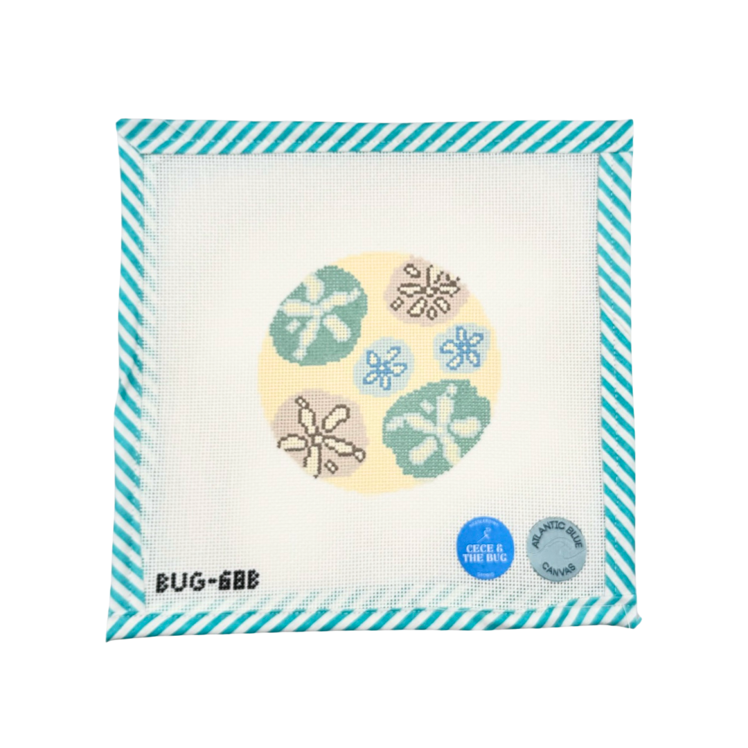 Sanddollar Coaster - Neutrals - 18 Mesh