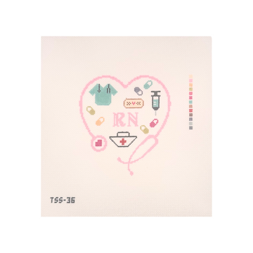 Nursing Heart - The Stitching Sue