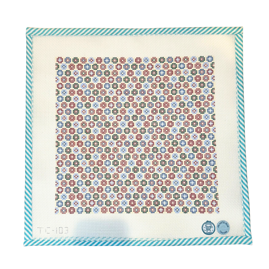 Retro Flowers (Pillow Size)