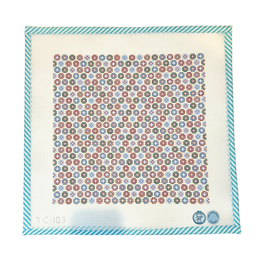 Retro Flowers (Pillow Size)