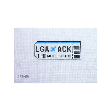 LGA- ACK Plane Ticket