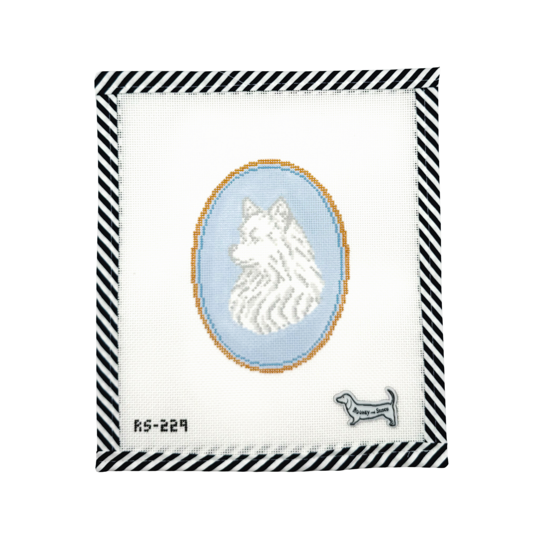 The Pomeranian Dog Cameo