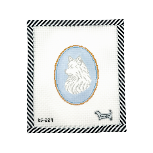 The Pomeranian Dog Cameo