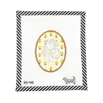 The Cavalier King Charles Flower Cameo