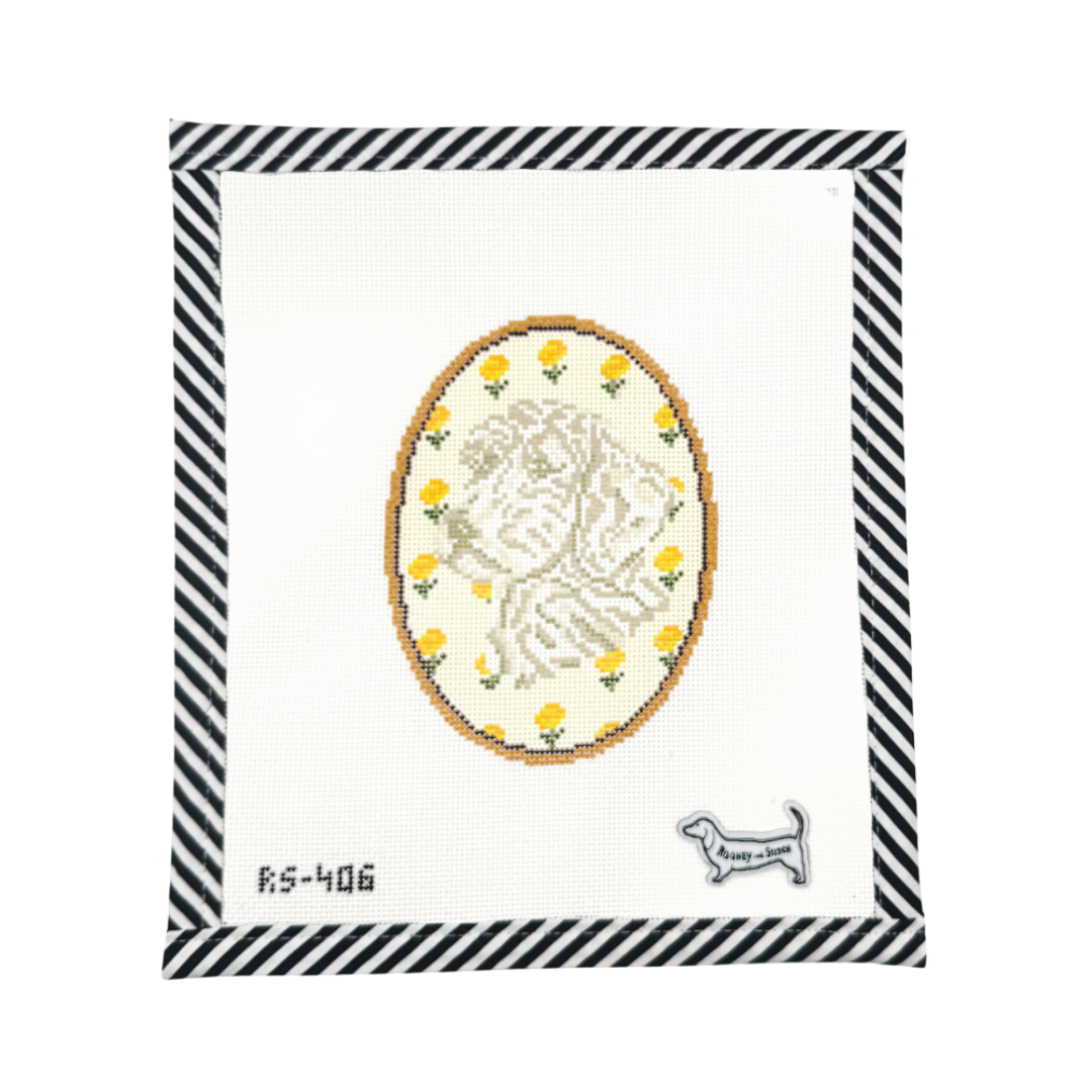 The Doodle Flower Cameo