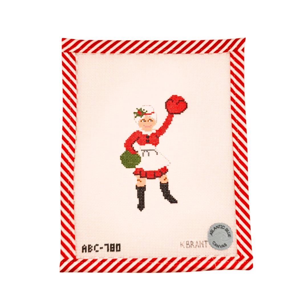 Cheerleader Mrs. Claus