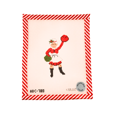 Cheerleader Mrs. Claus