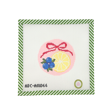 Lemon and Blueberry Bow Round