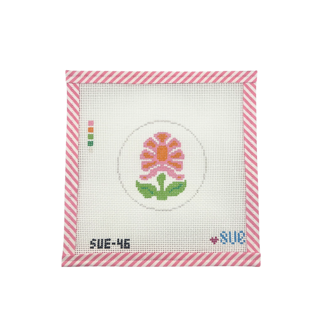Pink Block Flower