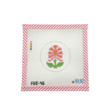 Pink Block Flower