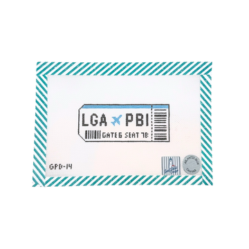 LGA-PBI Plane Ticket