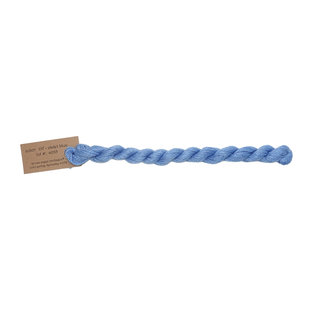 Silk & Ivory Skein - Cadet Blue - 197