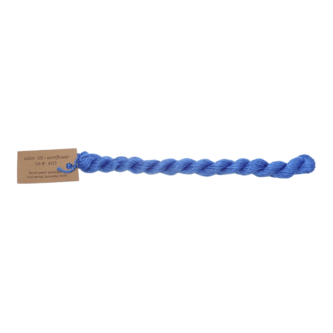 Silk & Ivory Skein - Cornflower - 102