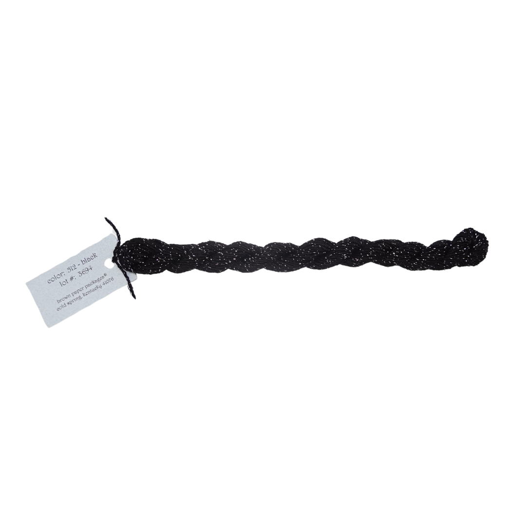 Silk & Ivory Skein - Stardust Black - 512