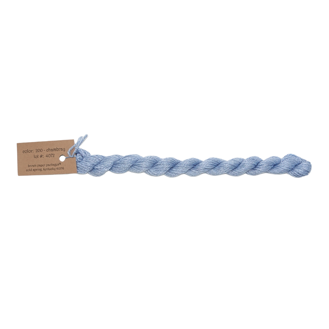 Silk & Ivory Skein - Chambray - 200