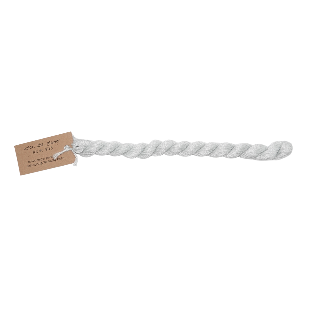 Silk & Ivory Skein - Glacier - 222
