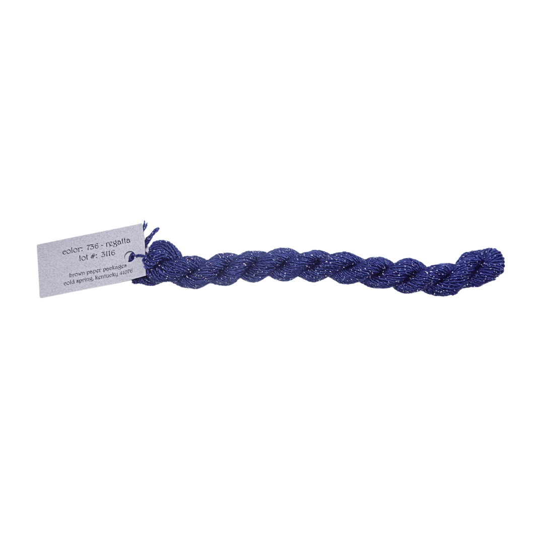 Silk & Ivory Skein - Stardust Regatta - 736