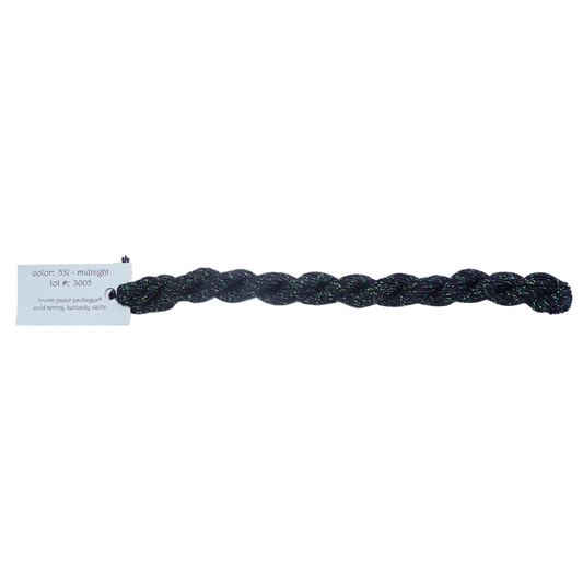 Silk & Ivory Skein - Stardust Midnight - 531