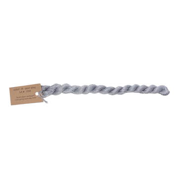Silk & Ivory Skein - Pearl Gray - 018
