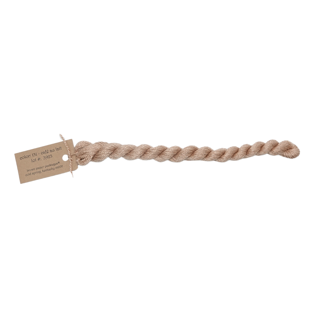 Silk & Ivory Skein - Cafe Au Lait - 131