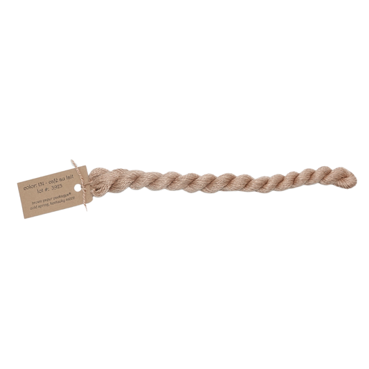 Silk & Ivory Skein - Cafe Au Lait - 131