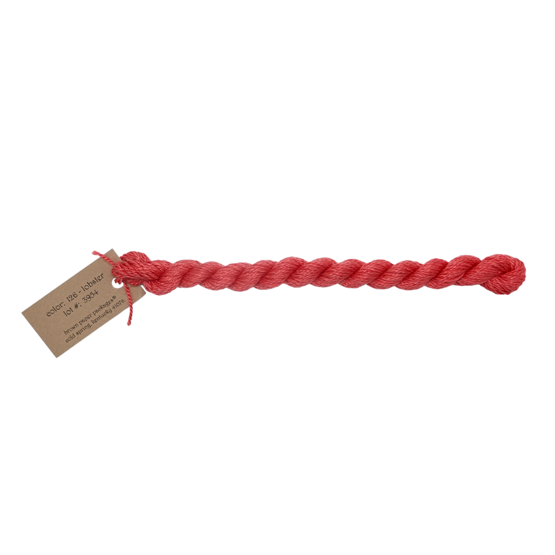 Silk & Ivory Skein - Lobster - 126