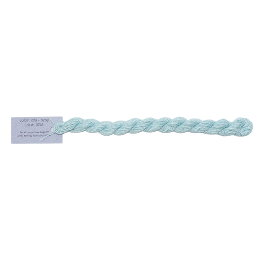 Silk & Ivory Skein - Stardust Beryl - 659