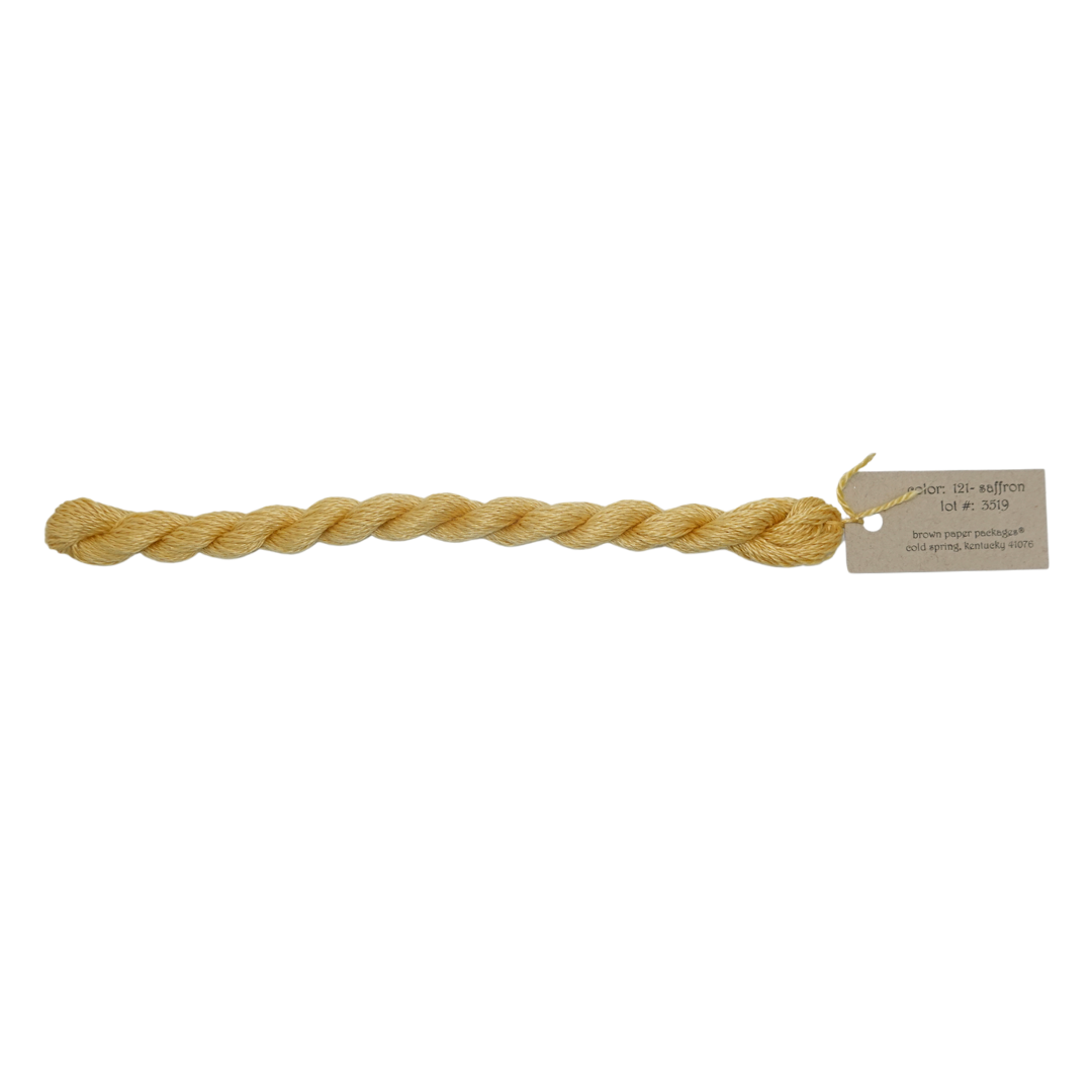 Silk & Ivory Skein - Saffron - 121