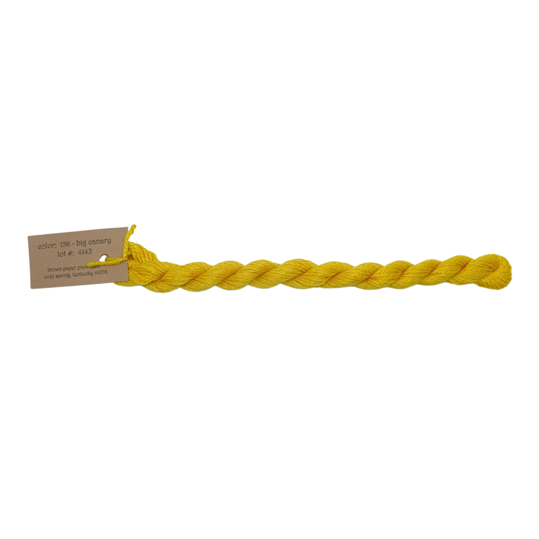 Silk & Ivory Skein - Big Canary - 156