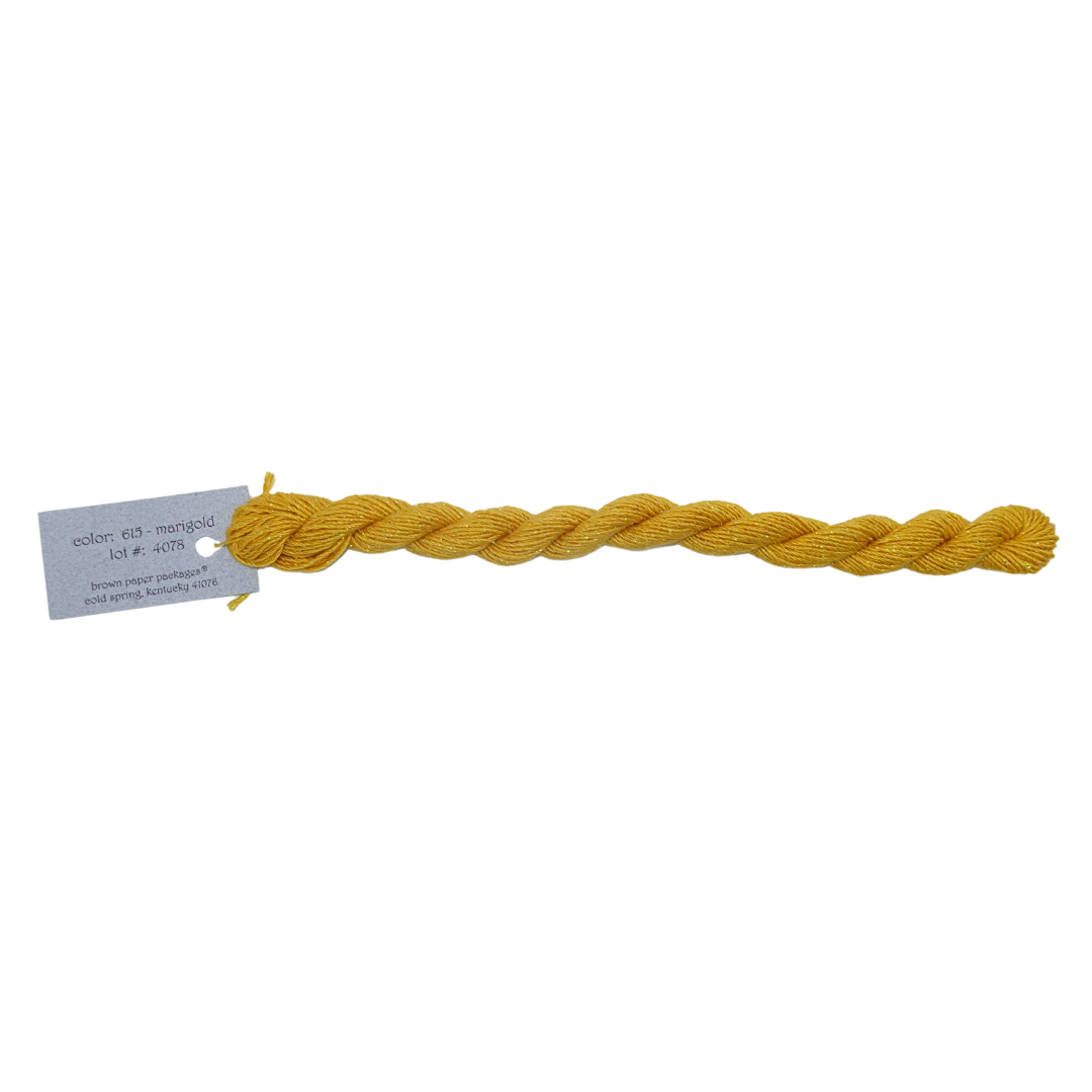 Silk & Ivory Skein - Stardust Marigold - 615