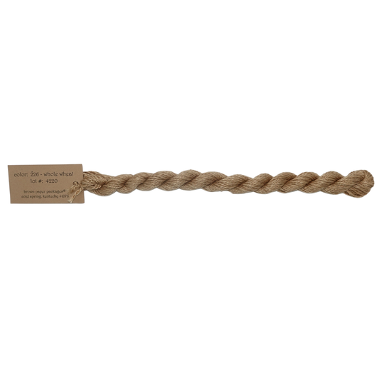 Silk & Ivory Skein - Whole Wheat - 226