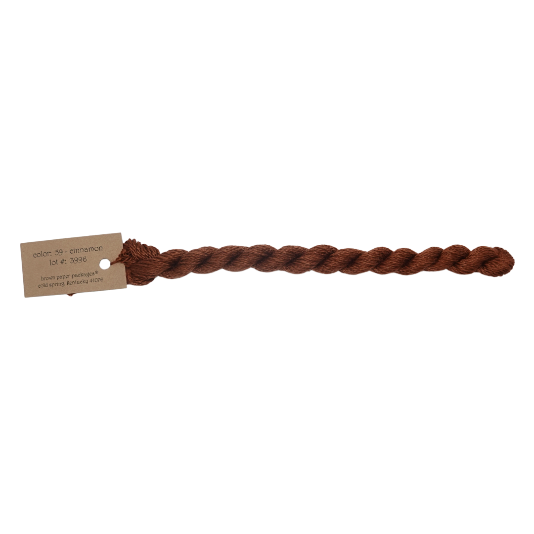 Silk & Ivory Skein - Cinnamon - 059
