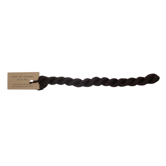 Silk & Ivory Skein - Espresso - 112