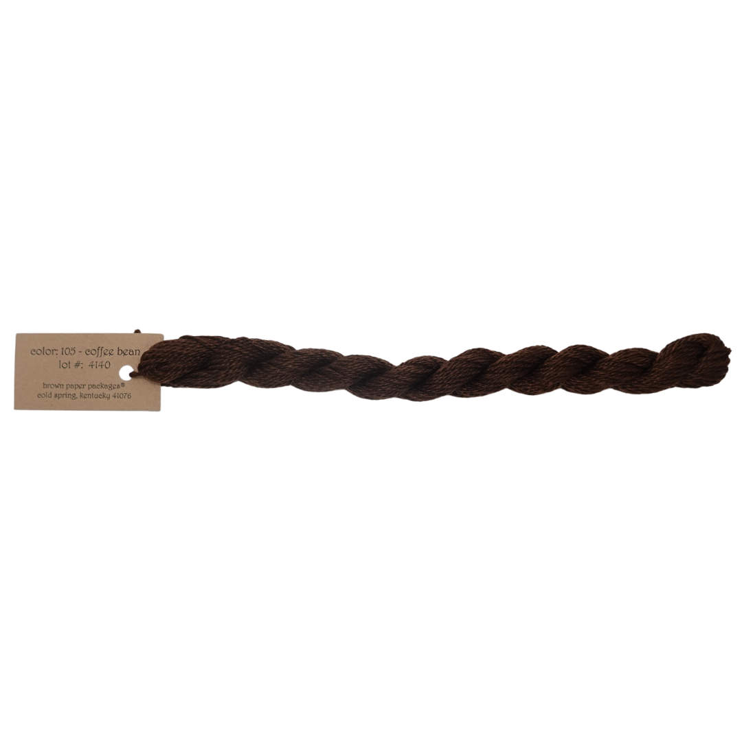 Silk & Ivory Skein - Coffee Bean - 105