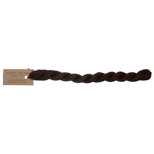 Silk & Ivory Skein - Coffee Bean - 105