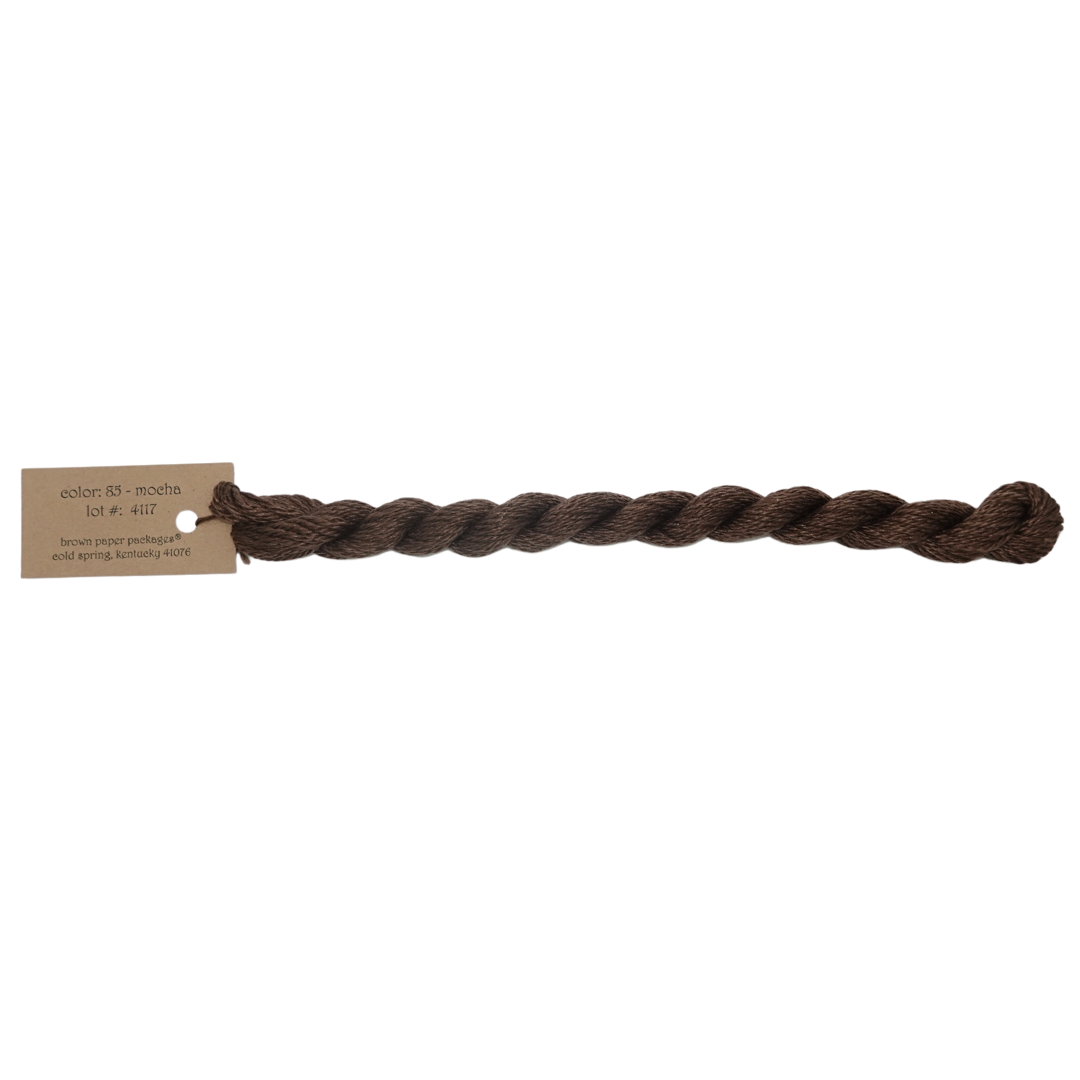 Silk & Ivory Skein - Mocha - 085
