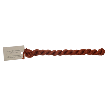 Silk & Ivory Skein - Paprika - 063