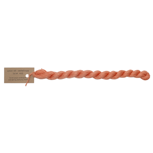 Silk & Ivory Skein - Cantaloupe - 048