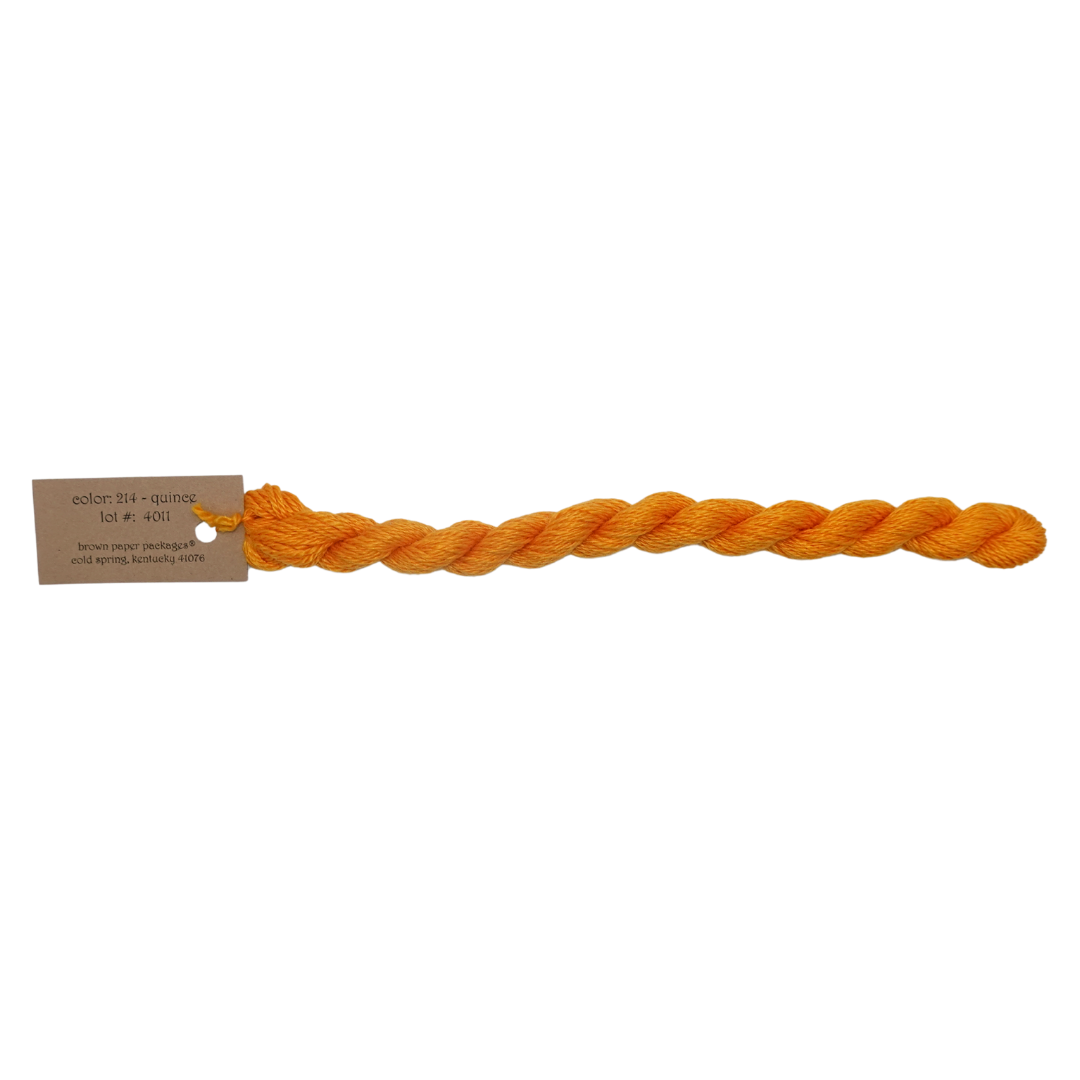 Silk & Ivory Skein - Quince - 214